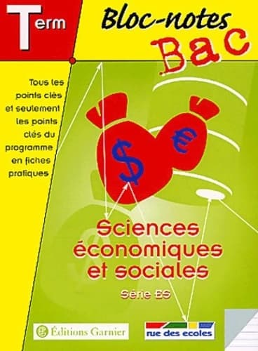 Sciences économiques et sociales : Terminales ES - X