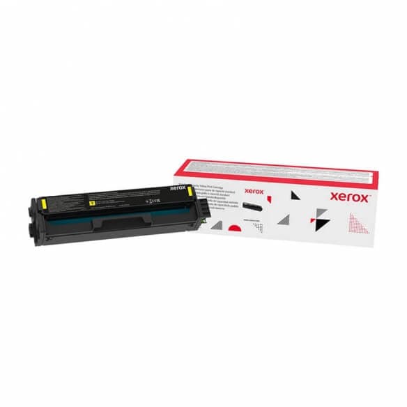 Cartouche de toner jaune d'origine capacité standard (1 500 pages) pour Xerox C230 et C235 - 006R04386