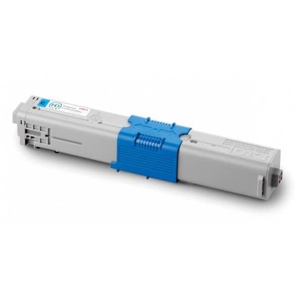 OKI cartouche de toner d'origine cyan haute capacité 5000 pages pour OKI MC562,MC561,C510,511,530,531 - 44469724