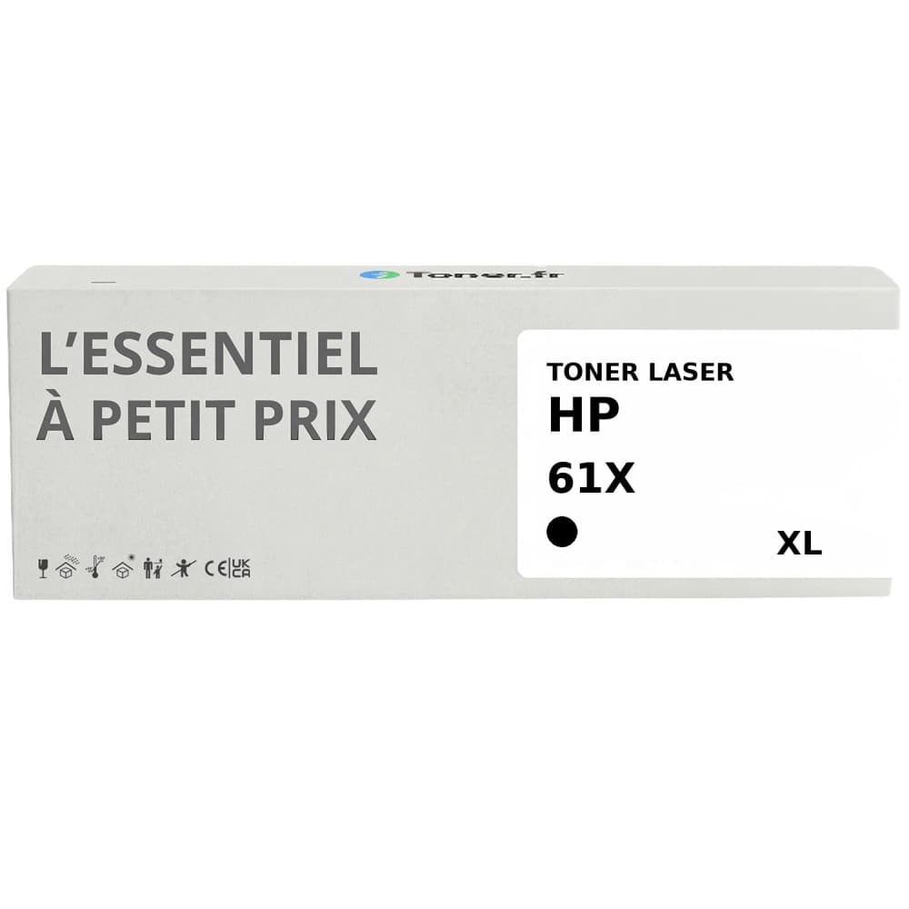 Toner compatible HP 61X XL Noir