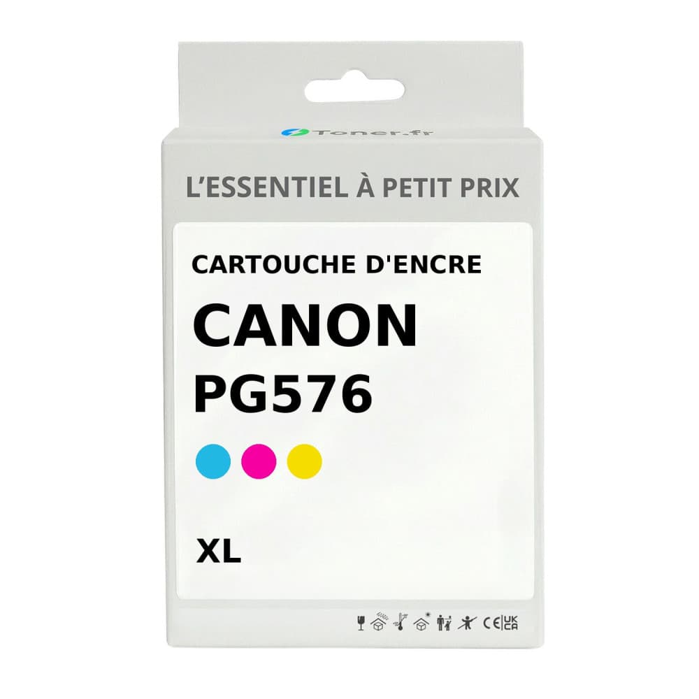 Cartouche d'encre compatible Canon PG576 XL Couleur